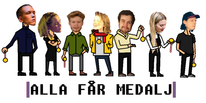 Alla får medalj