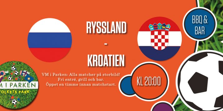 VM i Parken: Ryssland - Kroatien