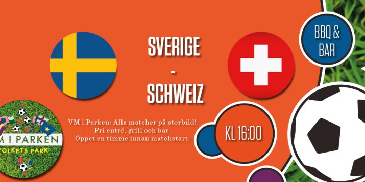 VM i Parken: Sverige - Schweiz