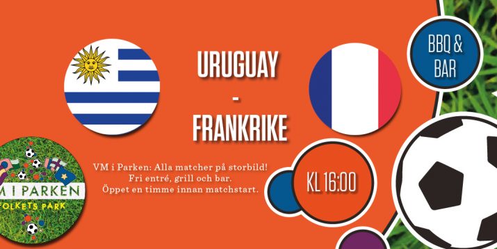 VM i Parken: Uruguay - Frankrike