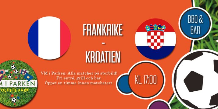 VM i Parken: Frankrike - Kroatien